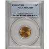 Image 1 : 1909-S VDB 1C MS63 Red PCGS. This lovely yellow-gold k