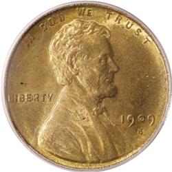 1909-S VDB 1C MS64 Red PCGS. David Lange, in his 2005