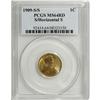 Image 1 : 1909-S 1C S Over Horizontal S MS64 Red PCGS. FS-012.3.