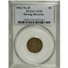 Image 1 : 1922 No D 1C Strong Reverse VF25 PCGS. FS-013.2. Die P