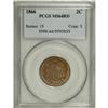 Image 1 : 1866 2C MS64 Red PCGS. Practically unturned orange col