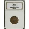 Image 1 : 1869 2C MS65 Red and Brown NGC. The warm copper-orange