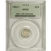 Image 1 : 1862/1 3CS MS66 PCGS. FS-007. Light gold graces the ce