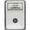 Image 1 : 1861 3CS PR62 Cameo NGC. This flashy specimen has ligh