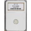 Image 3 : 1867 3CS PR67 Cameo NGC. The 1867 three cent silver pi