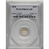 Image 1 : 1870 3CS PR64 Cameo PCGS. This gorgeous proof has ivor