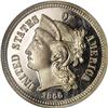 Image 1 : 1866 3CN PR65 Ultra Cameo NGC. Of the 725 proofs origi
