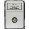 Image 3 : 1866 3CN PR65 Ultra Cameo NGC. Of the 725 proofs origi