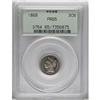 Image 1 : 1868 3CN PR65 PCGS. Sharply struck save for a few fain