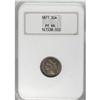 Image 3 : 1877 3CN PR66 NGC. Along with the proof 1865, the 1877
