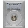Image 3 : 1877 3CN PR66 Cameo PCGS. This proof-only issue, with