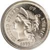 Image 1 : 1878 3CN PR67 Cameo NGC. Three cent nickels from 1878