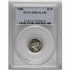Image 3 : 1886 3CN PR67 Cameo PCGS. The 1886 three cent nickel p
