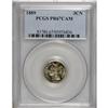 Image 3 : 1889 3CN PR67 Cameo PCGS. Boldly struck and pristine,