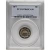 Image 3 : 1877 5C PR65 Cameo PCGS. Golden-brown blushes dominate