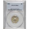 Image 1 : 1882 5C PR65 PCGS. Splendid canary-gold and ice-blue e