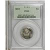 Image 1 : 1899 5C PR65 PCGS. Delicate golden-gray toning visits