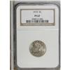 Image 1 : 1910 5C PR67 NGC. Nearly untoned, save for the slighte