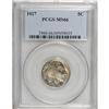 Image 1 : 1927 5C MS66 PCGS. Caramel-gold and gunmetal-gray embr