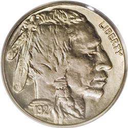 1927-S 5C MS64 PCGS. The 1927-S, with a mintage of 3.4