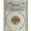 Image 1 : 1929-S 5C MS66 PCGS. Light gold and cream-gray toning
