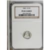 Image 1 : 1863 H10C PR65 Cameo NGC. The ice-white devices provid