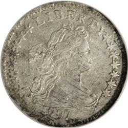 1797 10C 16 Stars--Damaged, Improperly Cleaned--NCS. X