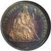 Image 1 : 1866 10C MS66 NGC. An elusive Mint State example, and