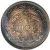 Image 2 : 1866 10C MS66 NGC. An elusive Mint State example, and