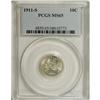 1911-S 10C MS65 PCGS. This highly lustrous Gem has ple