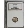 Image 3 : 1916-D 10C MS64 Full Bands NGC. While many examples of