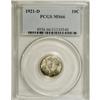 Image 3 : 1921-D 10C MS66 PCGS. It is an ironic compliment to th