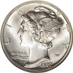 1927 10C MS67 Full Bands NGC. When specialists discuss