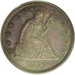 1877 20C PR64 PCGS. The original mintage was only 510