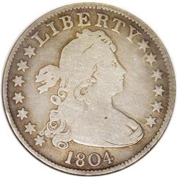 1804 25C --Repaired, Tooled--ANACS. VG Details. Net Goo