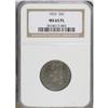 Image 3 : 1833 25C MS65 Prooflike NGC. B-2, R.3. Two varieties a