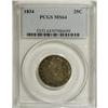 Image 3 : 1834 25C MS64 PCGS. B-1, R.1. This is a so-called "one