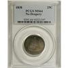 Image 3 : 1838 25C No Drapery MS64 PCGS. This is the first year