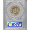 Image 2 : 1856 25C MS64 PCGS. Medium gold toning lightens at the