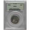 Image 1 : 1862 25C PR63 PCGS. One of only 550 proofs coined in t