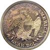 Image 2 : 1887 25C PR66 NGC. The ocean-blue obverse center is fr