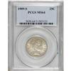 Image 1 : 1909-S 25C MS64 PCGS. Light tan-gray toning. Well stru