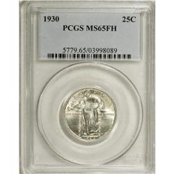1930 25C MS65 Full Head PCGS. A frosty and essentially