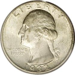 1932-D 25C MS64 PCGS. A satiny and splendidly smooth n