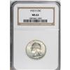 Image 1 : 1932-S 25C MS63 NGC. This satiny key date quarter has