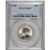 Image 1 : 1938 25C MS67 PCGS. Glowing luster radiates from near-