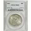 Image 1 : 1812 50C MS62 PCGS. O-104, R.1. Best identified by a p