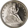 Image 1 : 1869 50C PR66 Cameo NGC. This piece is fully brilliant