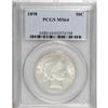 Image 1 : 1898 50C MS64 PCGS. The obverse is lightly die doubled