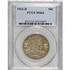 Image 1 : 1912-D 50C MS64 PCGS. Well struck and vibrantly lustro